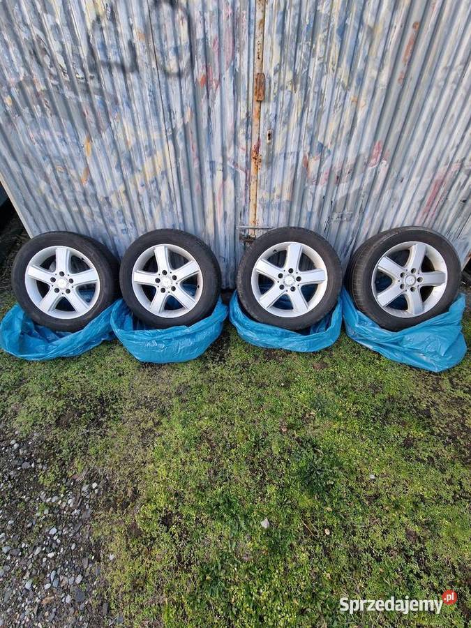KOŁA MERCEDES OE 16 5x112 ET 46 z oponami 20555 Samochodowe Rybnik