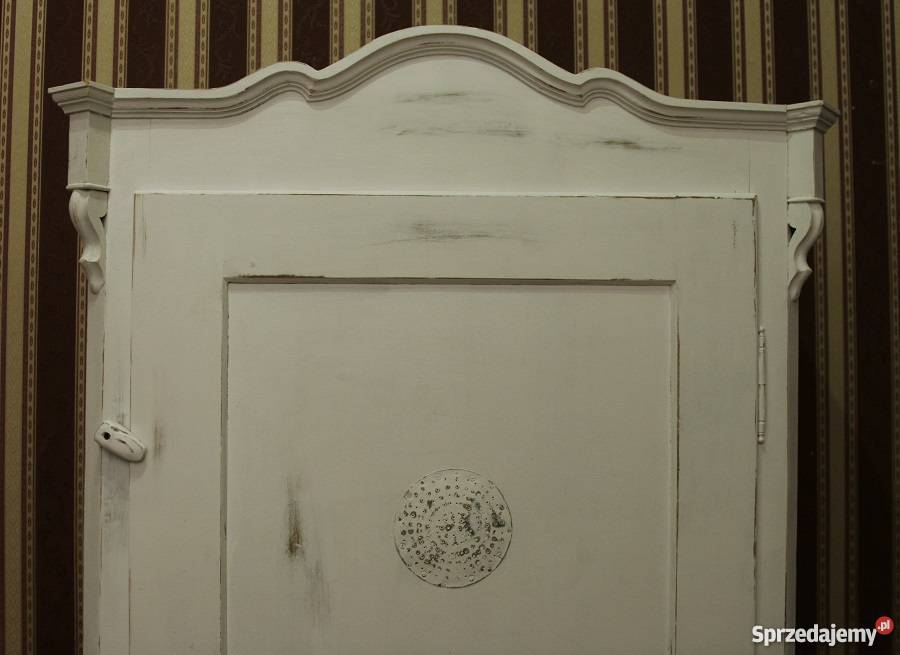 Ludwikowska Szafa Chlebowa Bielona VINTAGE Marki