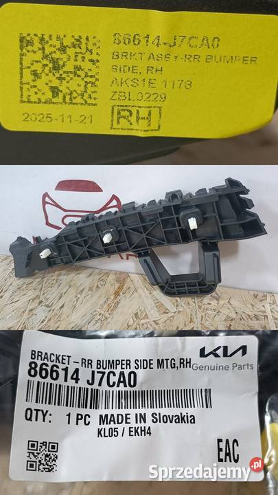 KIA XCEED 19 ŚLIZG MOCOWANIE ZDERZAKA PRAWY TYŁ wielkopolskie Pleszew