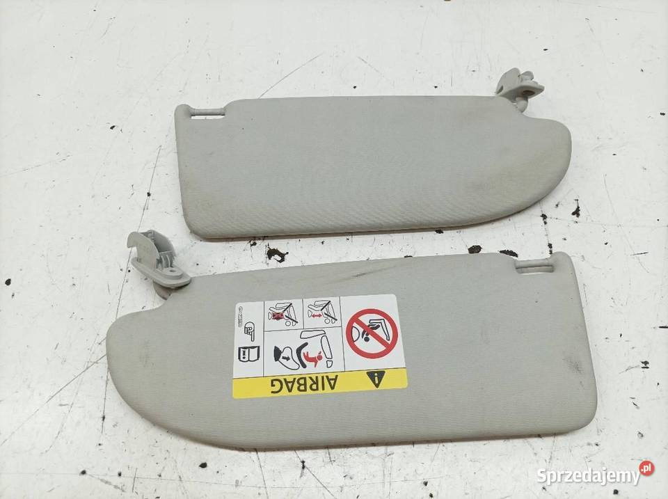 DASZKI PRZECIWSŁONECZNE PRAWY LEWY OSŁONA KPL 6J