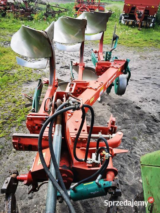 Pług Kverneland Em 85 3 skibowy obrotowy resor Strzyżew