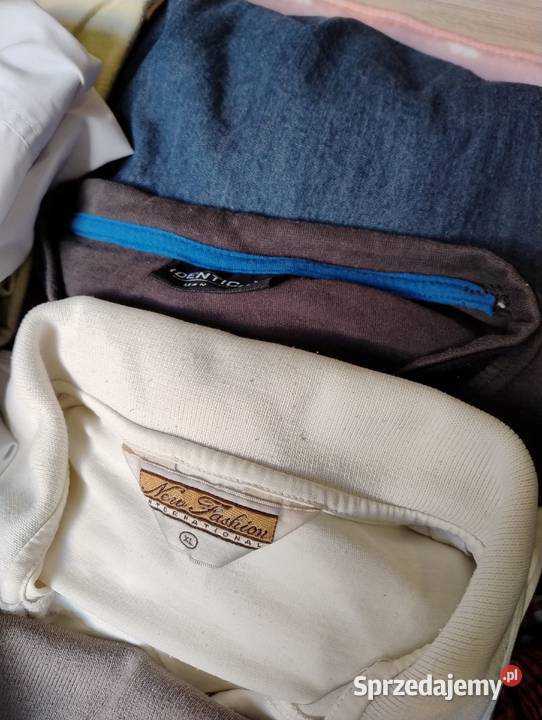 Paka ubrań męskich lubuskie Sulęcin sprzedam