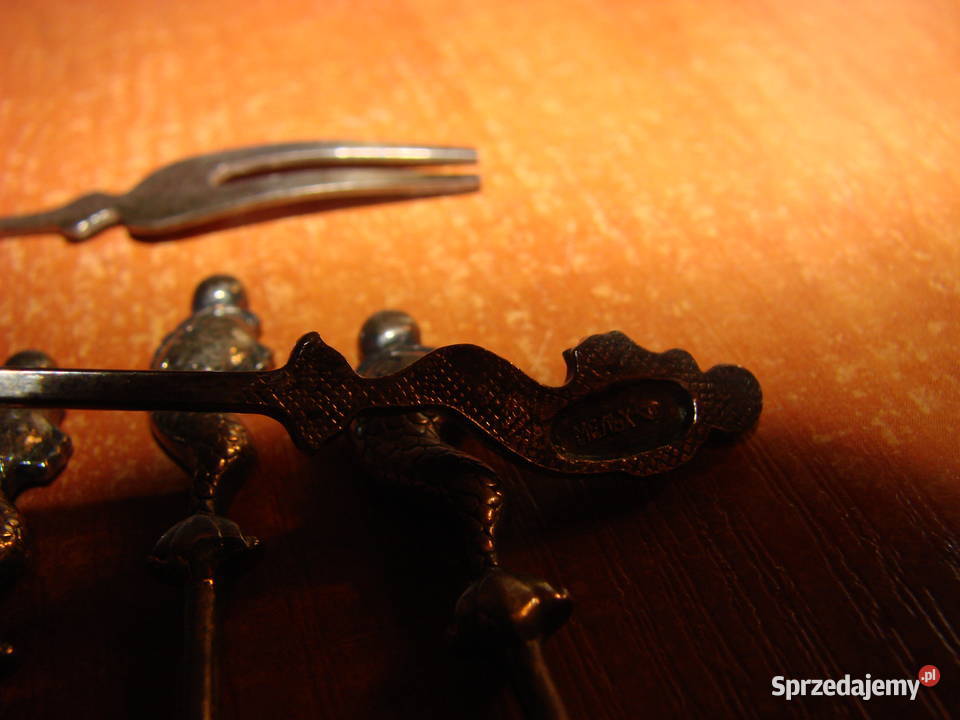 widelczyk przekąskowy z rybką plater Antyki, Sztuka, Kolekcje