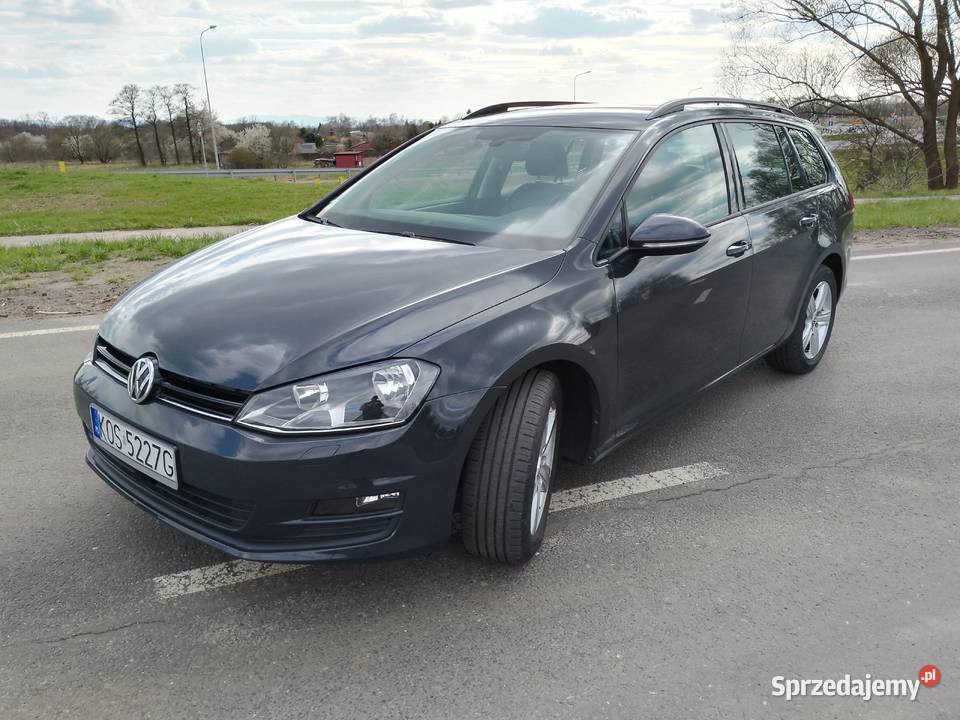 Sprzedam VW golf 7 16tdi serwisowany zadbany w elektrochrom. lusterka boczne Oświęcim sprzedam