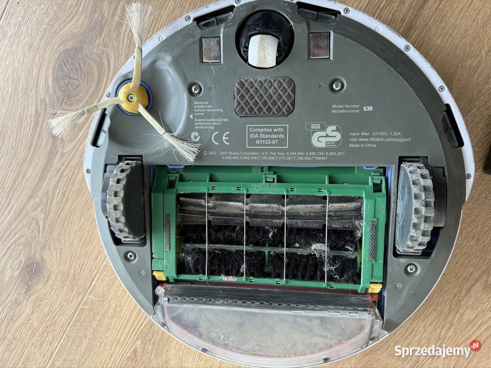 iRobot Roomba ładowarka AGD drobne Lednica Górna