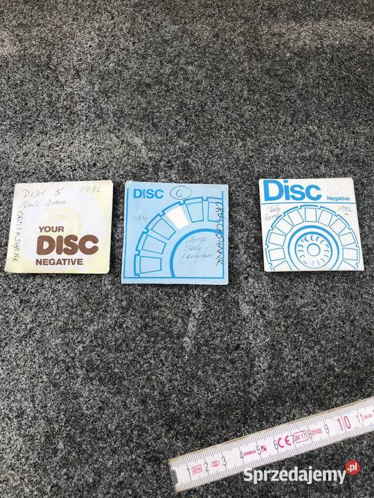 Disc Negative dysk z kliszami zdjęcia z lat 80 Poznań sprzedam