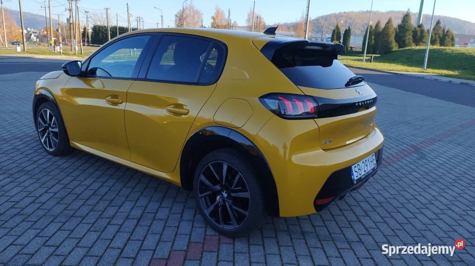 Peugeot 208 GT Automat 2023 2700 przebieg ESP Bielsko-Biała