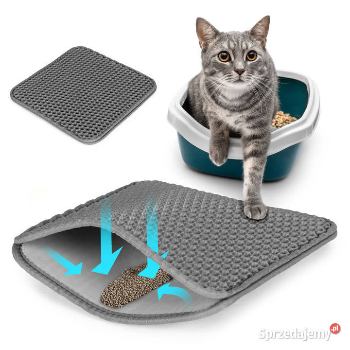 Mata dwuwarstwowa wycieraczka pod kuwetę kota Smogorzów