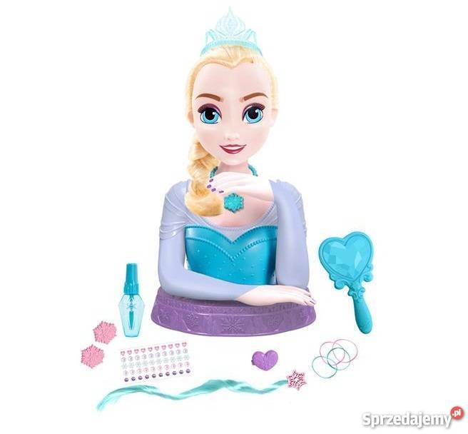 Frozen Kraina Lodu Deluxe głowa do czesania i Mogilany