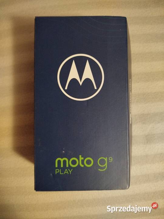 Motorola Moto G9 Play 464 pudełko ładowarka mazowieckie