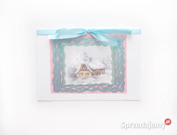 zimowa kartka świąteczna zima kartka na Boże Biuro Białystok