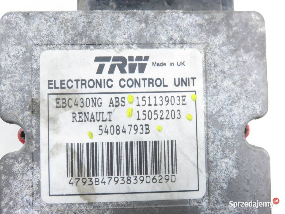 POMPA ABS RENAULT TRAFIC II 54084793B 15113903E