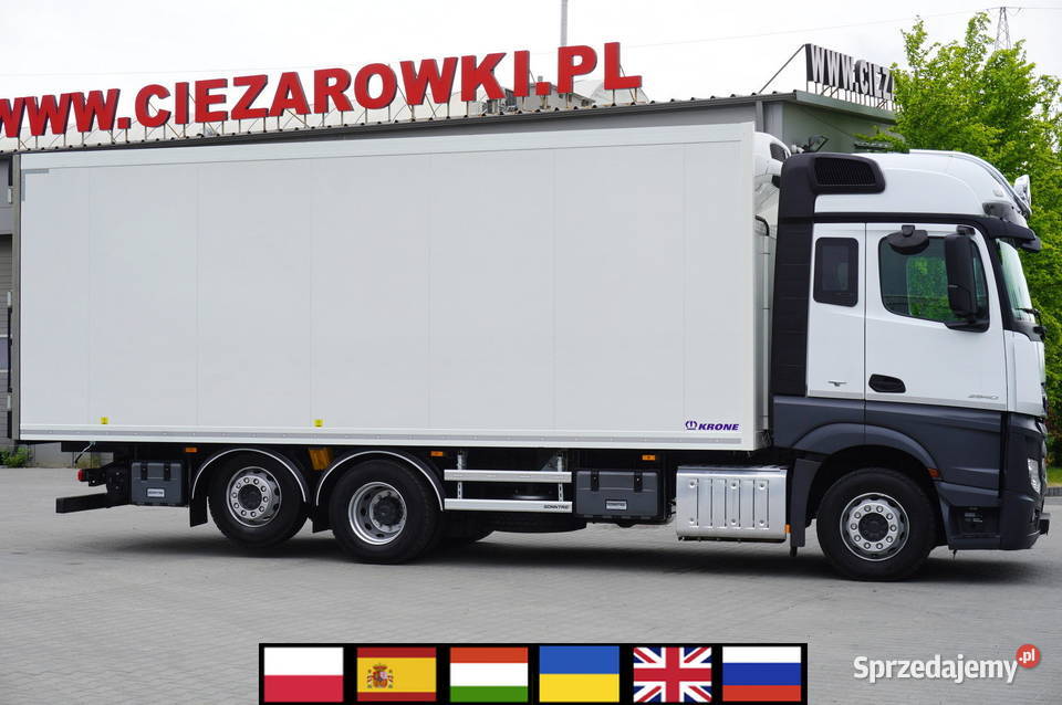 MercedesBenz Actros 2540 62 10 Krone 18 klimatyzacja Kraków sprzedam