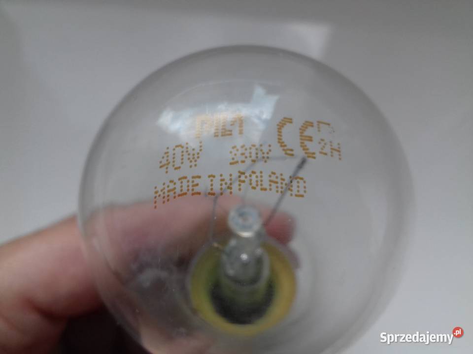 Żarówka wolframowa E27 40W 415lm Pila w pudełku Bydgoszcz