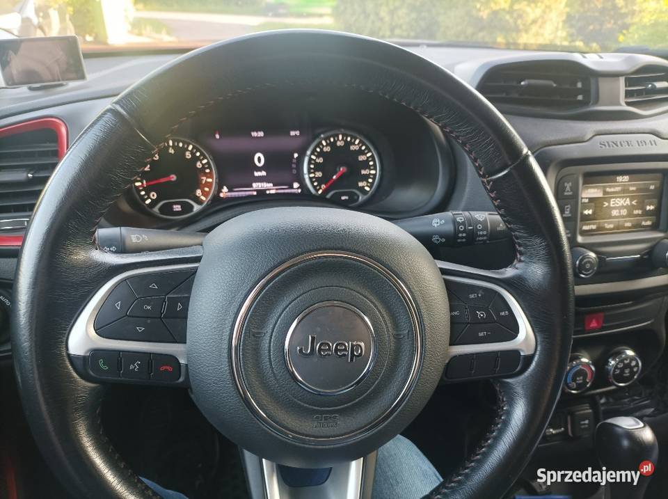 Jeep Renegade Trailhawk 4x4 24 2017r Płock stan automatyczna mazowieckie sprzedam