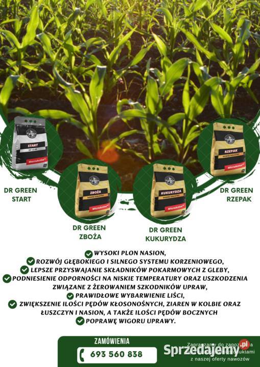 Nawozy dolistne DR GREEN Start Zboża Rzepak Turów