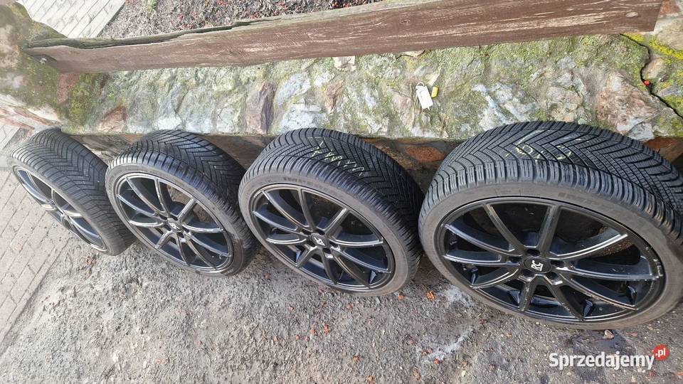 VW felgi aluminiowe 5x100 ET39 FJx18 DOT 3922 Słowikowo
