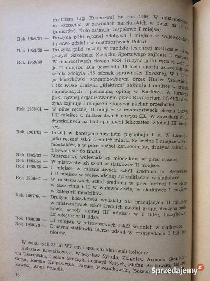 3691 XXV Lat Zasadniczej Szkoły Elektrycznej W Szczecin