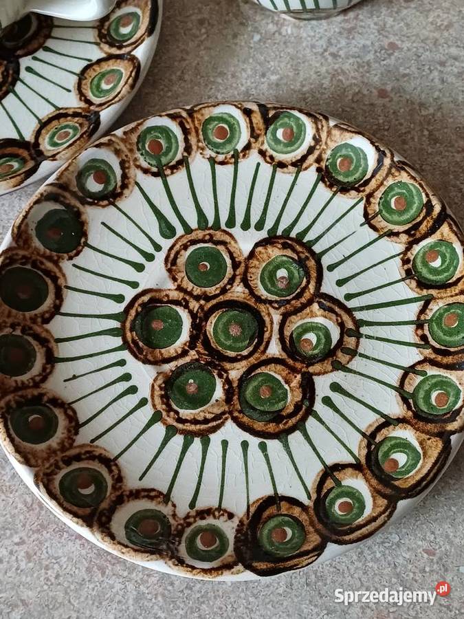 vintage filiżanki ceramiczne małopolskie Nowy Targ