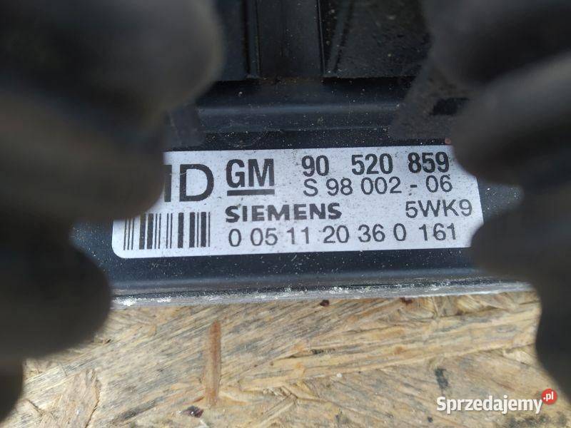 STEROWNIK SILNIKA KOMPUTER OPEL VECTRA C 22 osobowe śląskie Gliwice