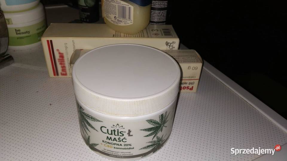 Cutis Ł Łuszczyca Maść Konopna 20 CBD 400ml