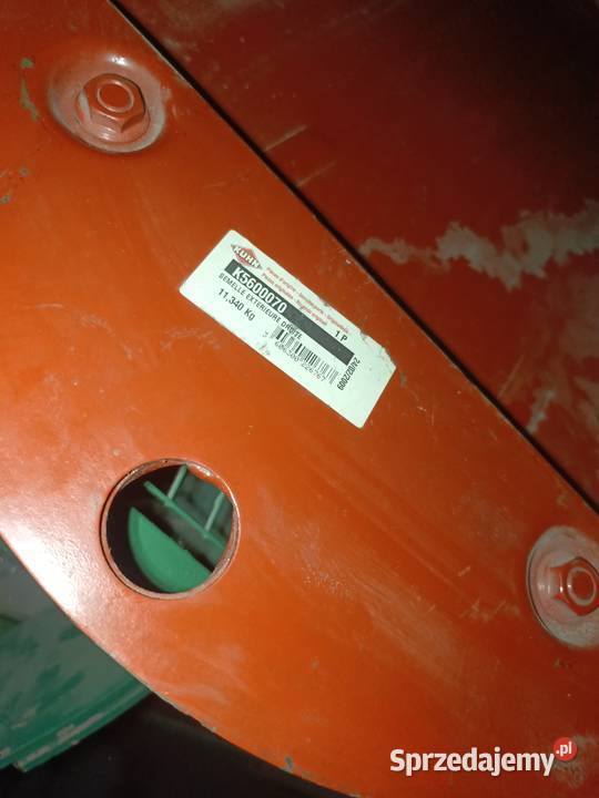 Płoza zewnętrzna K5600070 Kuhn org Do kombajnów podlaskie Kuźnica