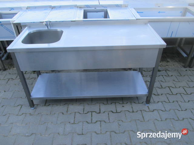 Zlew Gastronomiczny 1 Komorowy Z Blatem Roboczym