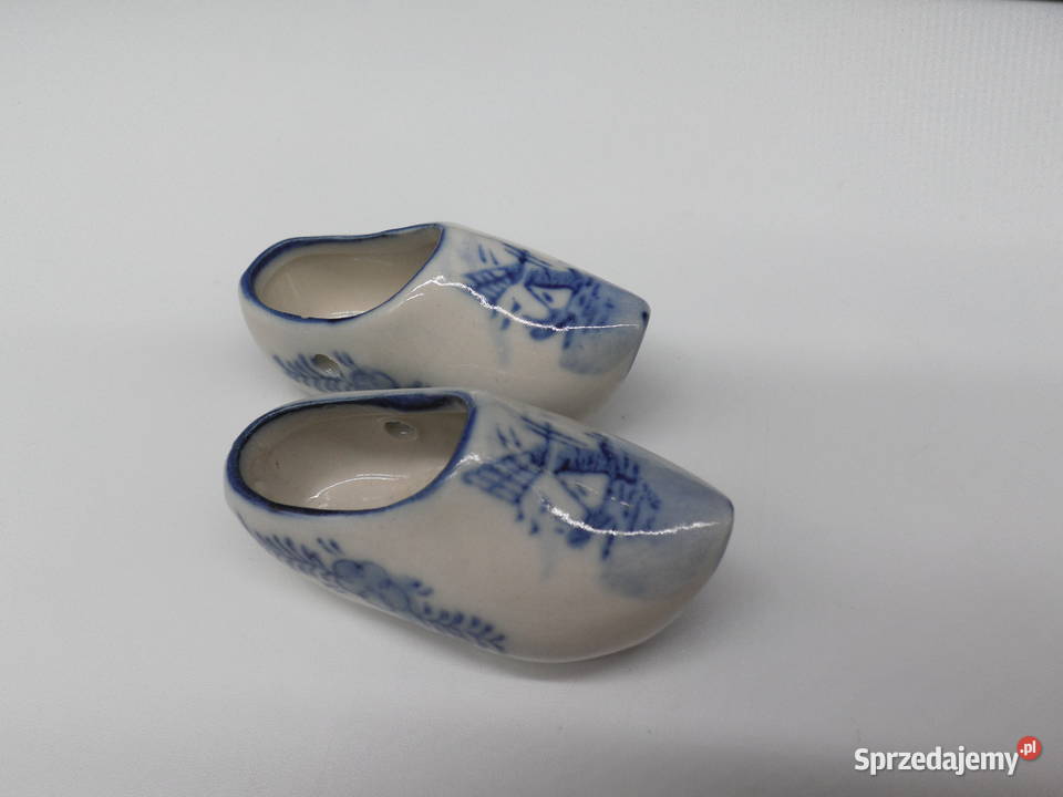 Ceramiczne Miniaturowe Chodaki Holenderskie Raszków