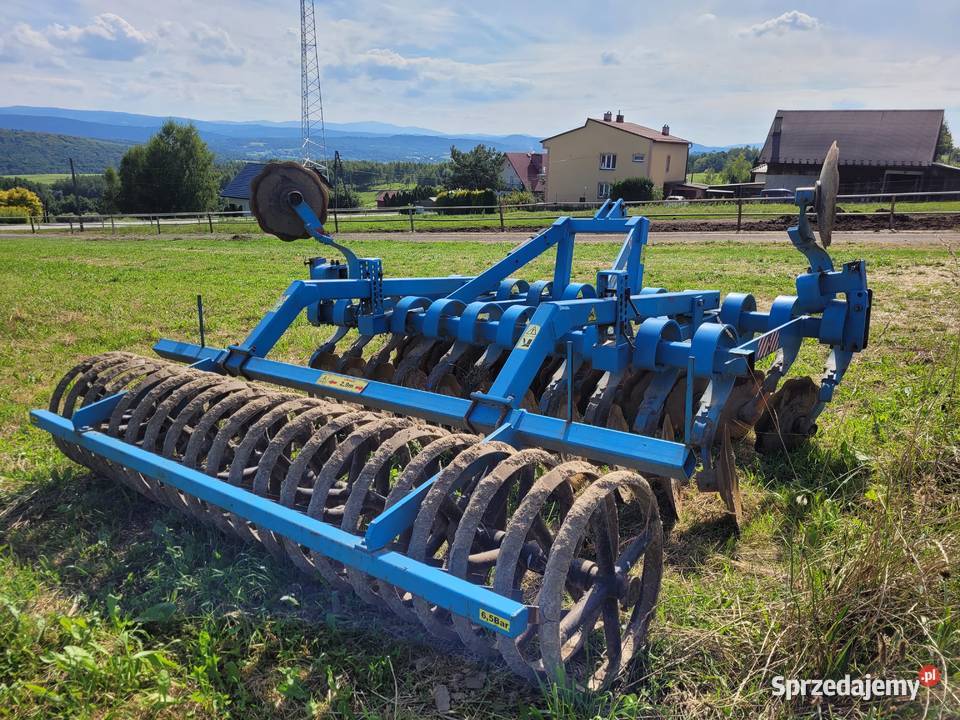 Brona talerzowa Mandam 3 m wał daszkowy Skawina