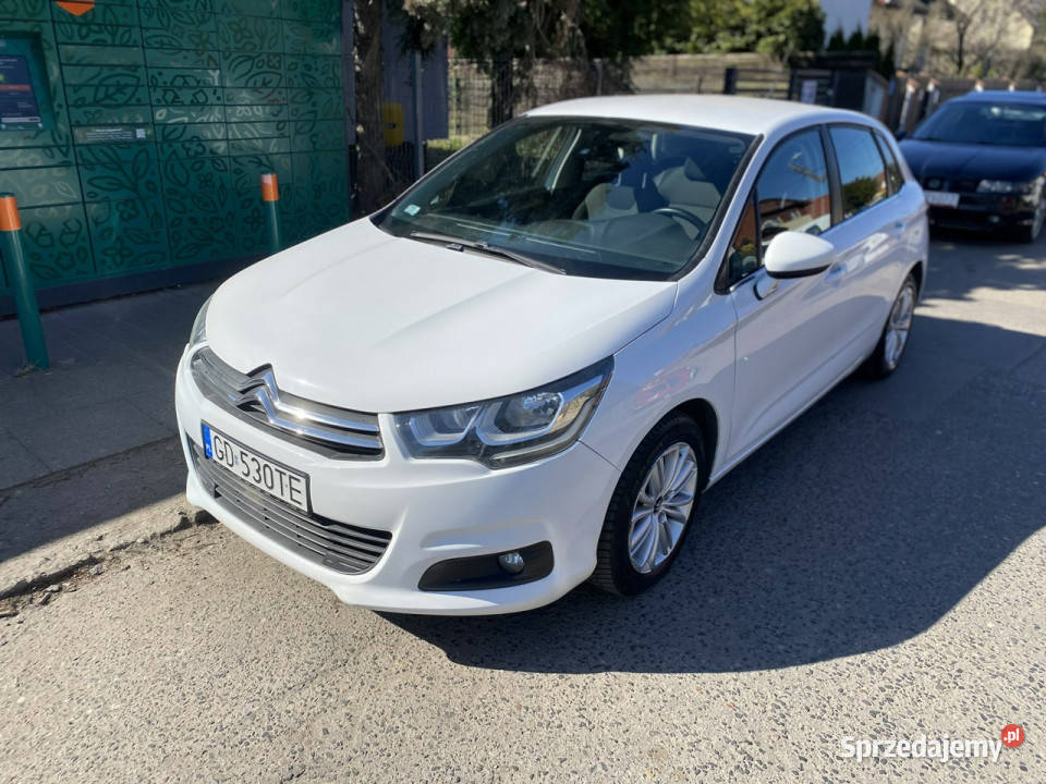 Citroen C4 Citroen c4 LIFT LED Automat EAT6 16 czujnik deszczu Gdańsk