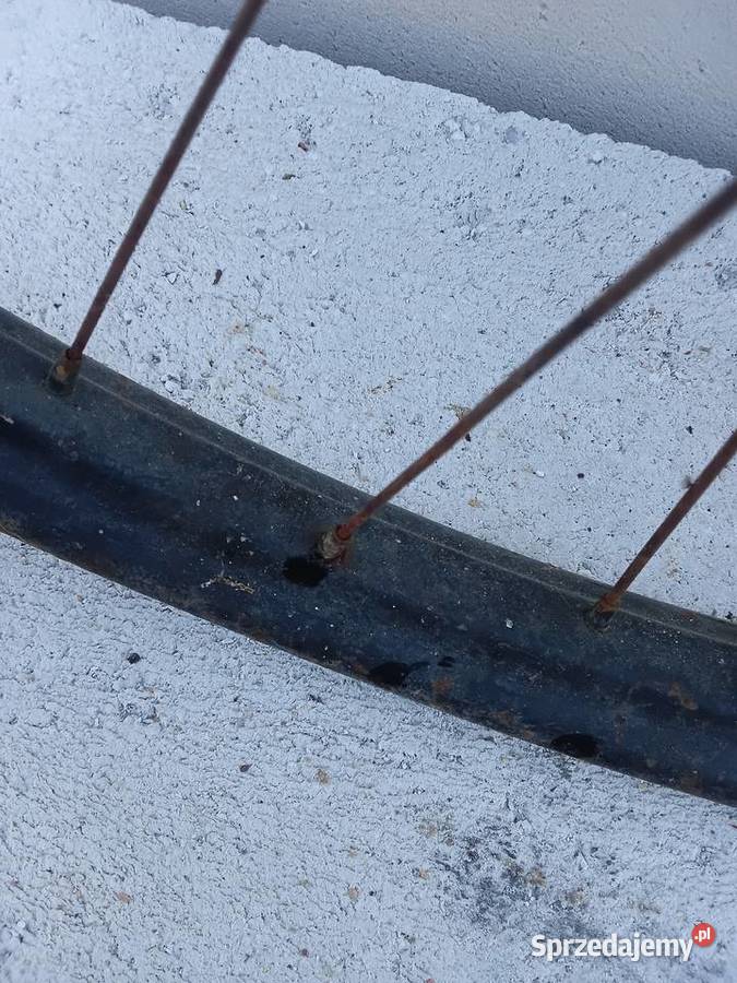 Koło zabytkowy rower 9 Milejewo