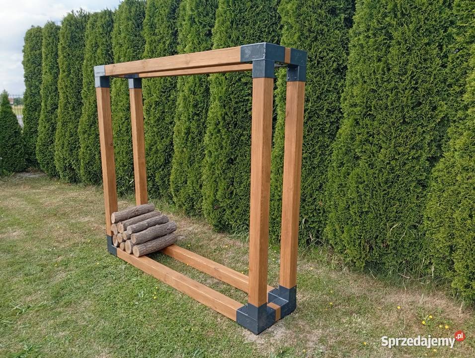 Stojak na drewno opałowe drewutnia 200x44x180 opolskie