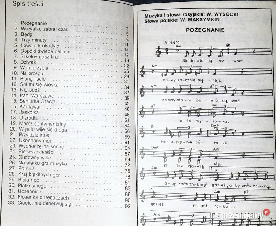Piosenki Kompozytorów Radzieckich S Maga N sprzedam