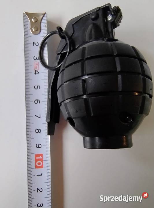 Replika granatu z plastiku