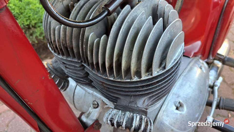 Jawa 350 kivaczka 354 z 1960 z dokumentami nieuszkodzony podlaskie Białystok