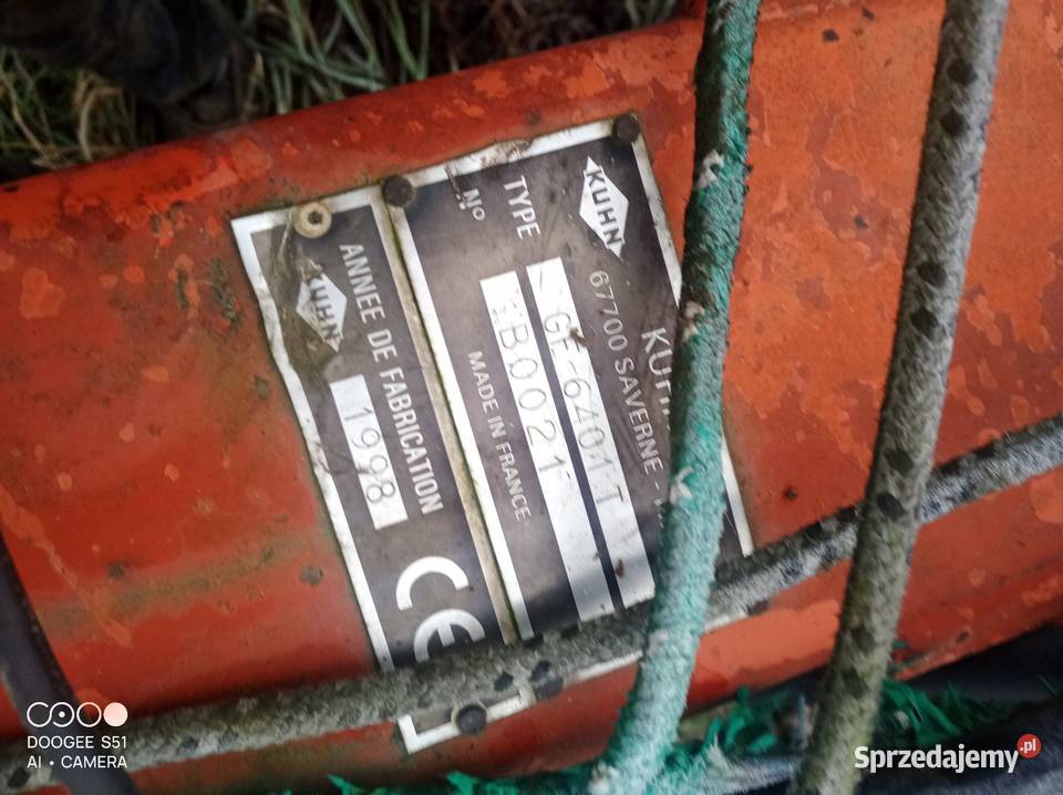 Przetrząsacz kuhn Zgrabiarki i przetrząsacze