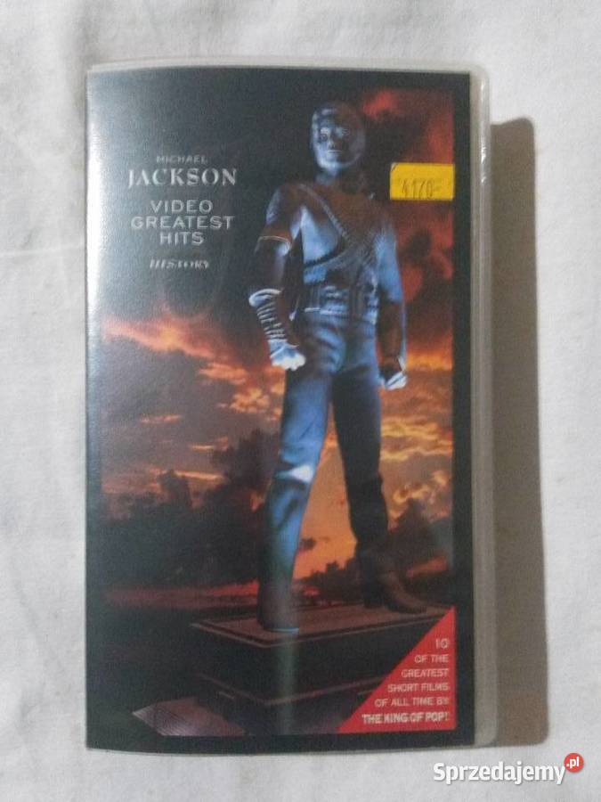VHS kaseta Michael Jackson VIDEO GREATEST HITS Katowice