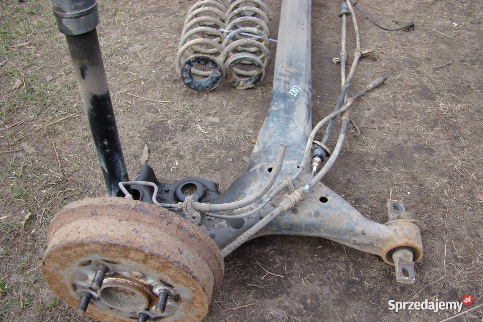 oś tylna belka kompletna mitsubishi colt 6 VI Korzeńsko sprzedam