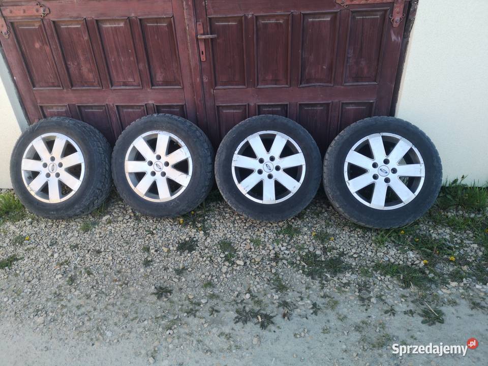 Felgi Ford Ronal 5x112 YM2JBA Plus Opony Zimowe Skomielna Biała