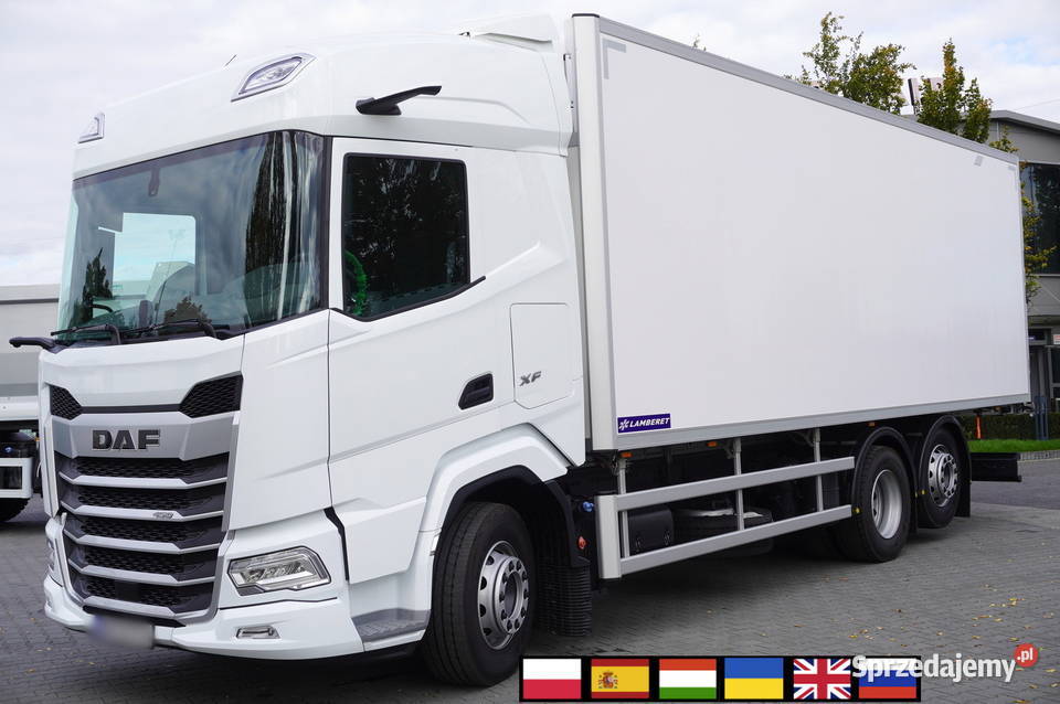 NOWY DAF XF 450 6x2 2025 NOWA Chłodnia Lamberet automatyczna Kraków sprzedam