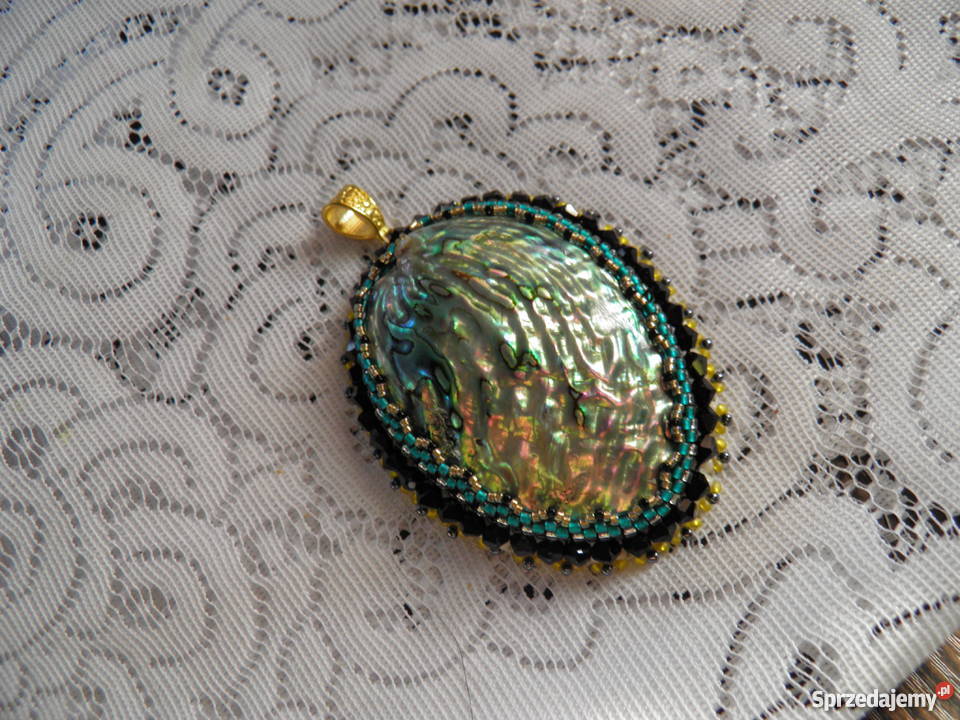 Komplet z muszlą Paula beading gold stal Pozostałe Częstochowa