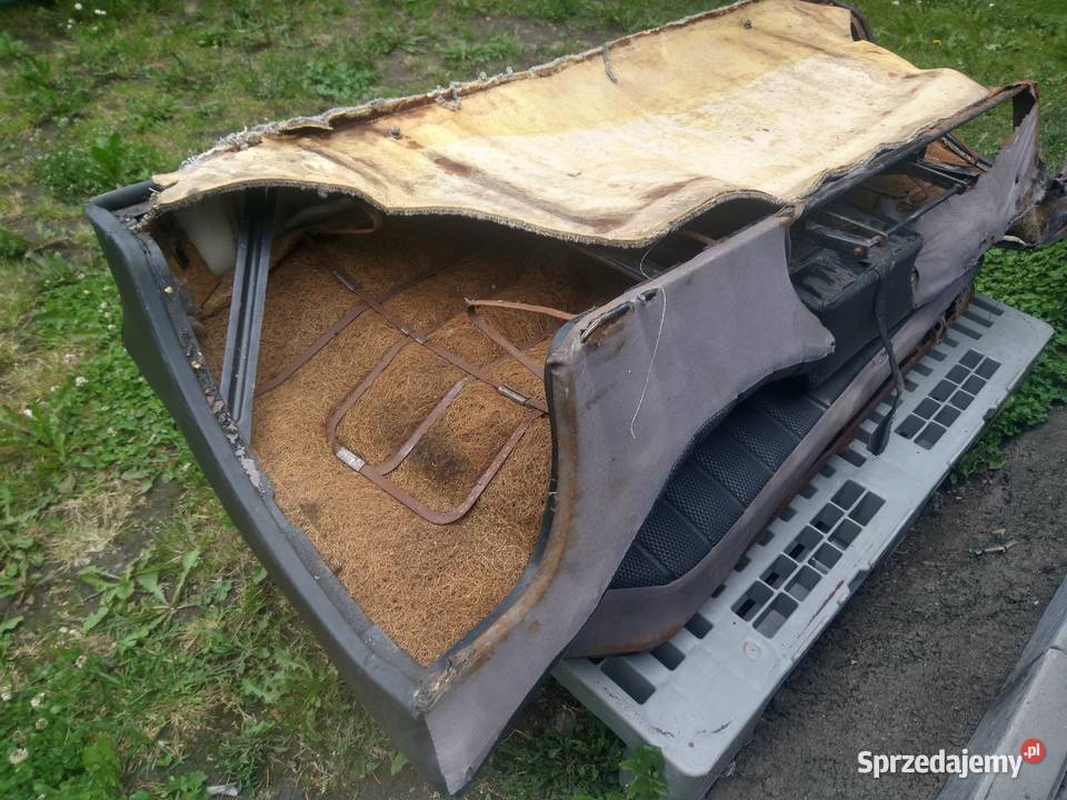 Kanapa Czarna Mercedes W108 108 924 01 16 osobowe Skawina