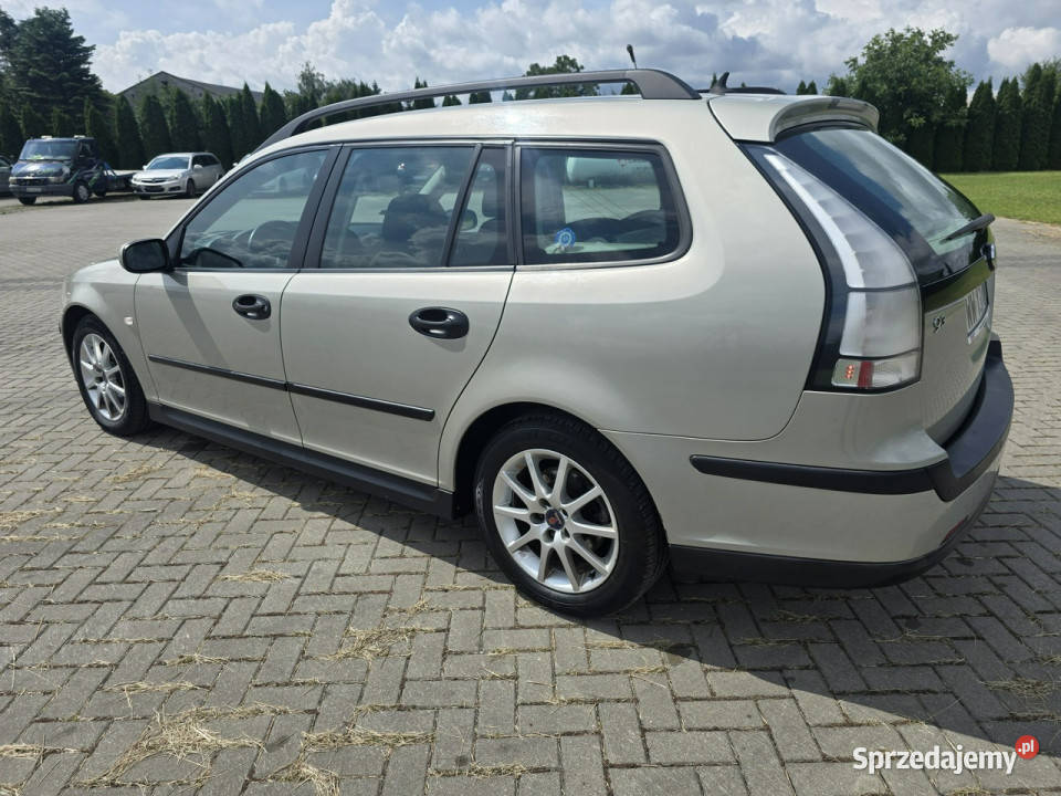 Saab 93 19TiD SerwisKlimatronic 2 złoty 9-3 Kutno
