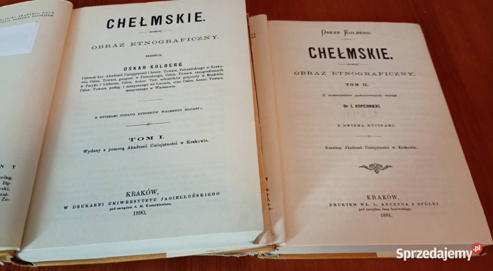 Chełmskie Cz 12 DZIEŁA WSZYSTKIE Tom 33 34 Oskar pomorskie Gdańsk sprzedam