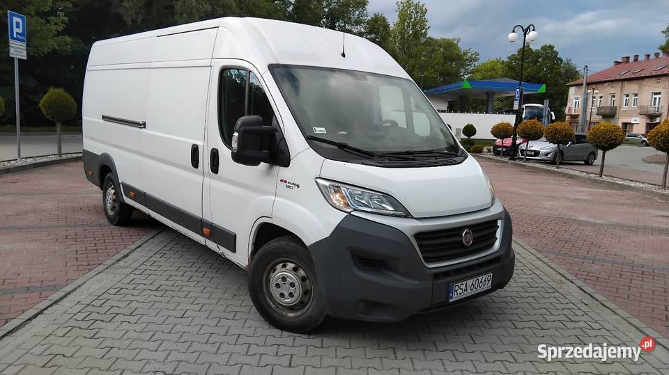 Fiat Ducato Maxi 2 3 JTD 130 L4H2 2017r FVAT elektrochrom. lusterka boczne Fiat Motoryzacja podkarpackie