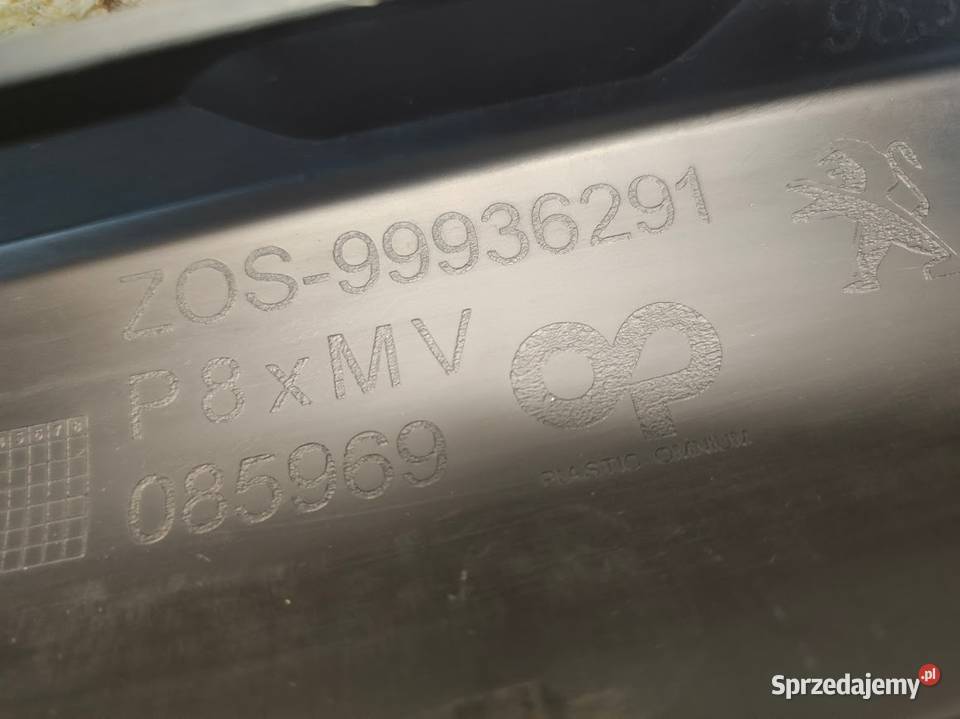 Spoiler Dokładka Zderzaka Przedniego Peugeot sprzedam