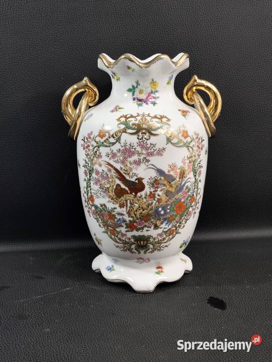 Ekskluzywny Chiński Wazon Porcelanowy Vintage Wazony Poddębice sprzedam