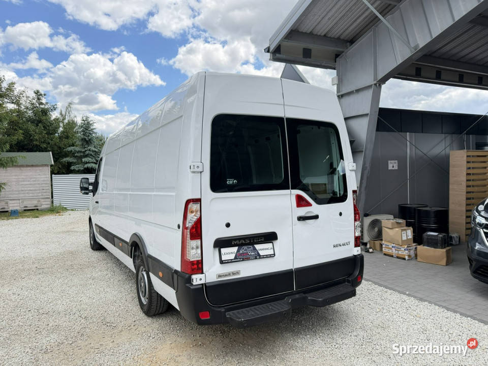 Renault Master najdłuższy 3 osobowy L4H2 pełna wielofunkcyjna kierownica Warszawa