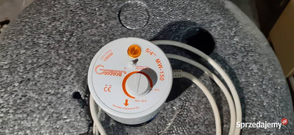 Kospel dwupłaszczowy cwu WP100 grzałka wieszak