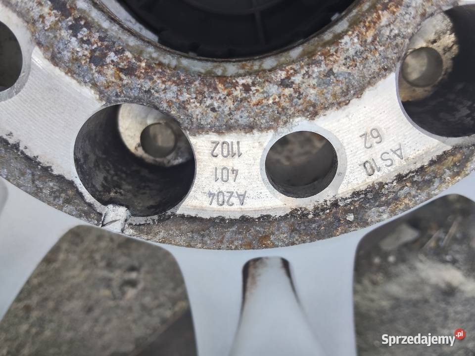 Alufelgi 16 koła Mercedesbenz w204 5x112 ET43 Toruń